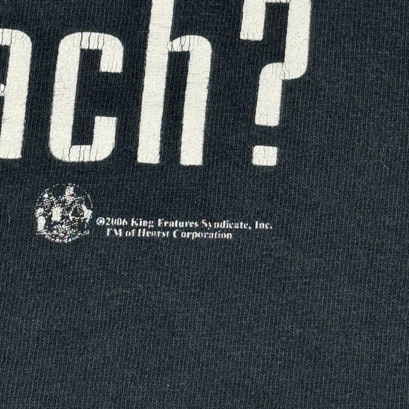 Vintage Popeye Got Spinach Shirt Cartoon Cut-Off Men's‎ Medium Black - Picture 8 of 10